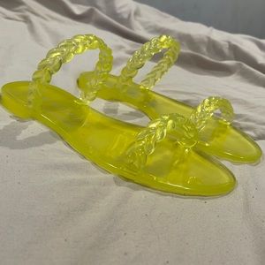 Stuart Weitzman Jelly Sandals